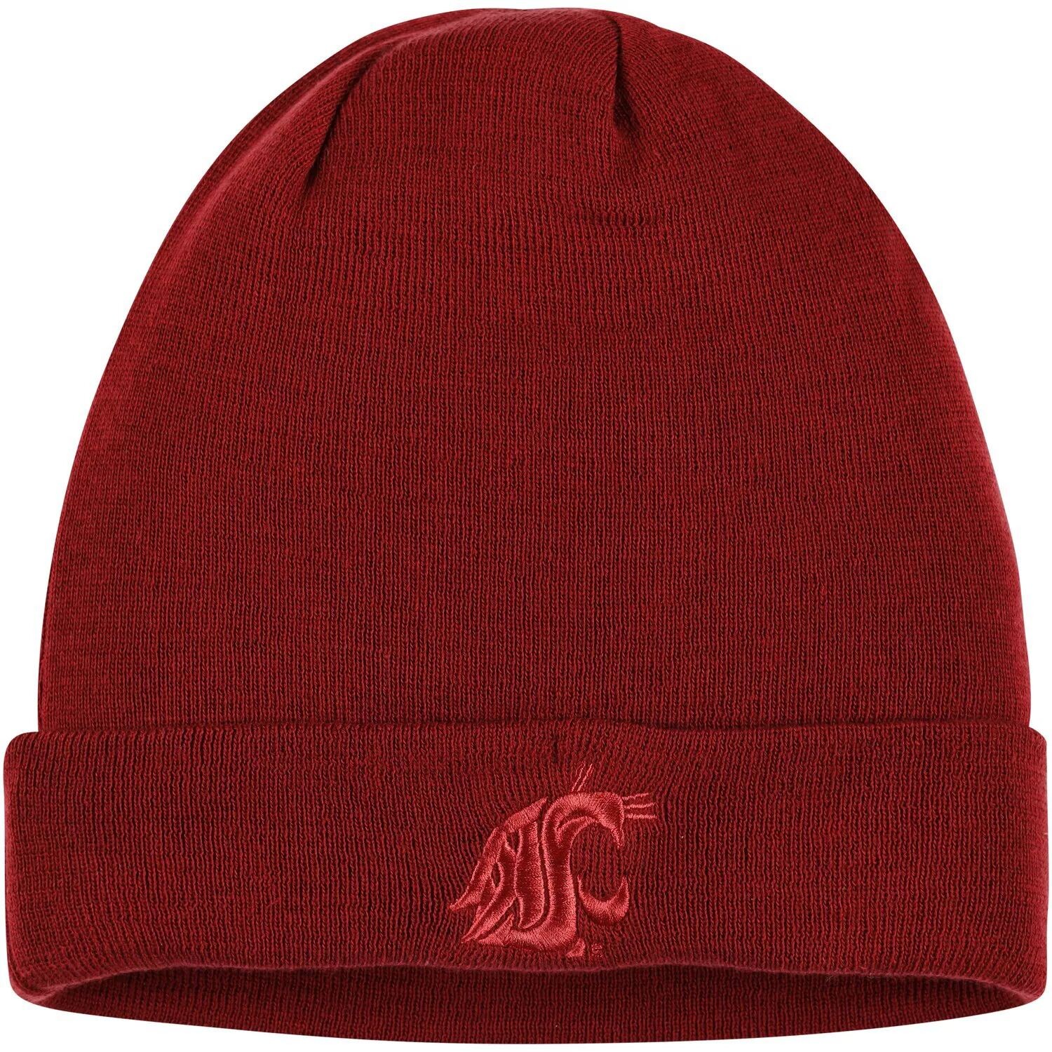 Мужская вязаная шапка в тон с манжетами Nike Crimson Washington State Cougars
Мужская вязаная шапка в тон с манжетами Nike Crimson Washington State Cougars