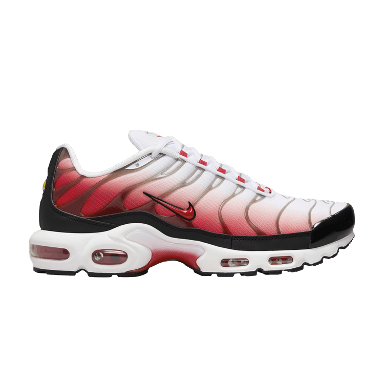 Кроссовки Air Max Plus 'White Black University Red', белый
Кроссовки Air Max Plus 'White Black University Red', белый