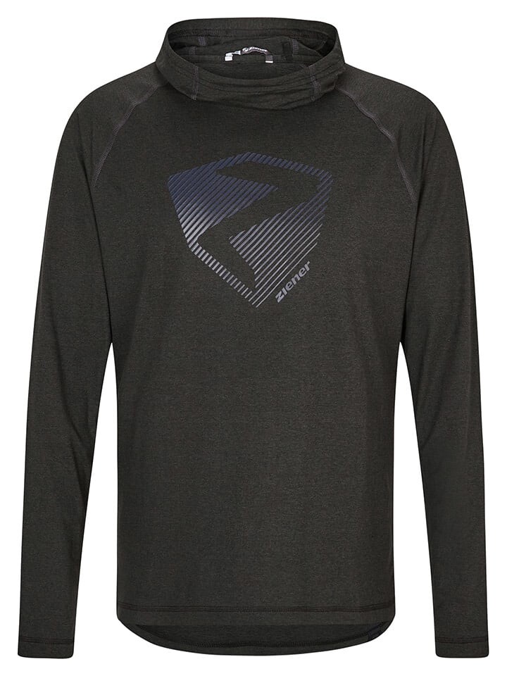 Функциональная рубашка Ziener Funktionsshirt Janup, антрацит 
Функциональная рубашка Ziener Funktionsshirt Janup, антрацит