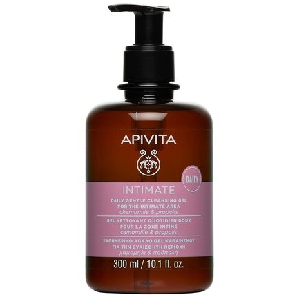 Apivita Feminine Wash, балансирующее pH очищающее средство для интимной зоны, 10,14 жидких унций 
Apivita Feminine Wash, балансирующее pH очищающее средство для интимной зоны, 10,14 жидких унций