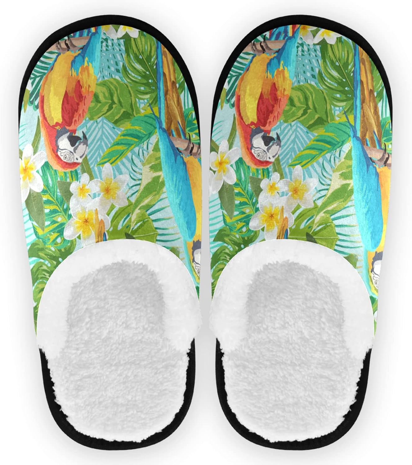 Тапочки visesunny для женщин и мужчин, зимние теплые домашние тапочки из хлопка с эффектом памяти, мягкие плюшевые флисовые домашние тапочки без шнурков для девочек, обувь для дома и улицы, Parrot Tropical Flower
Тапочки visesunny для женщин и мужчин, зимние теплые домашние тапочки из хлопка с эффектом памяти, мягкие плюшевые флисовые домашние тапочки без шнурков для девочек, обувь для дома и улицы, Parrot Tropical Flower