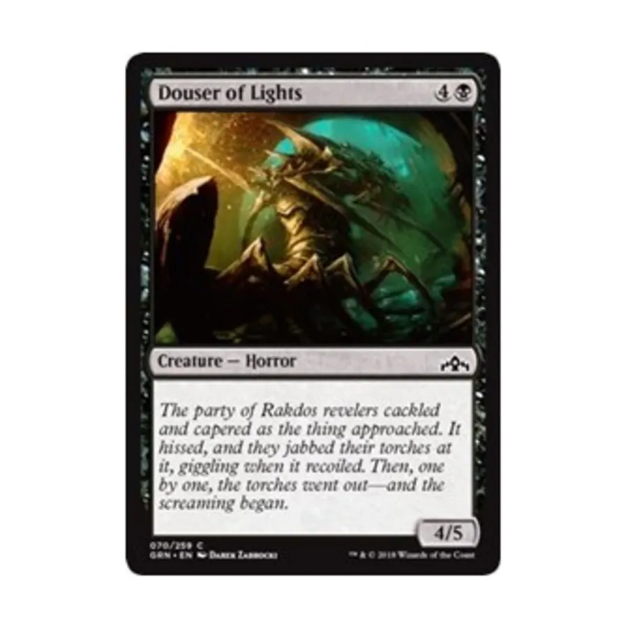 CCG Душитель огней (С), MTG - Guilds of Ravnica
CCG Душитель огней (С), MTG - Guilds of Ravnica