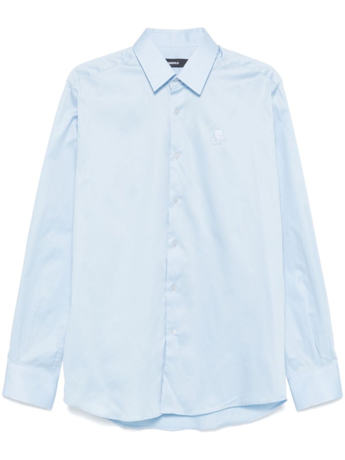 Рубашка с вышитым логотипом Karl Lagerfeld, синий
Рубашка с вышитым логотипом Karl Lagerfeld, синий