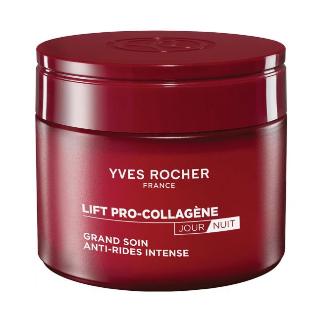 Интенсивный дневной/ночной крем для лица против морщин Yves Rocher, 75 мл
Интенсивный дневной/ночной крем для лица против морщин Yves Rocher, 75 мл