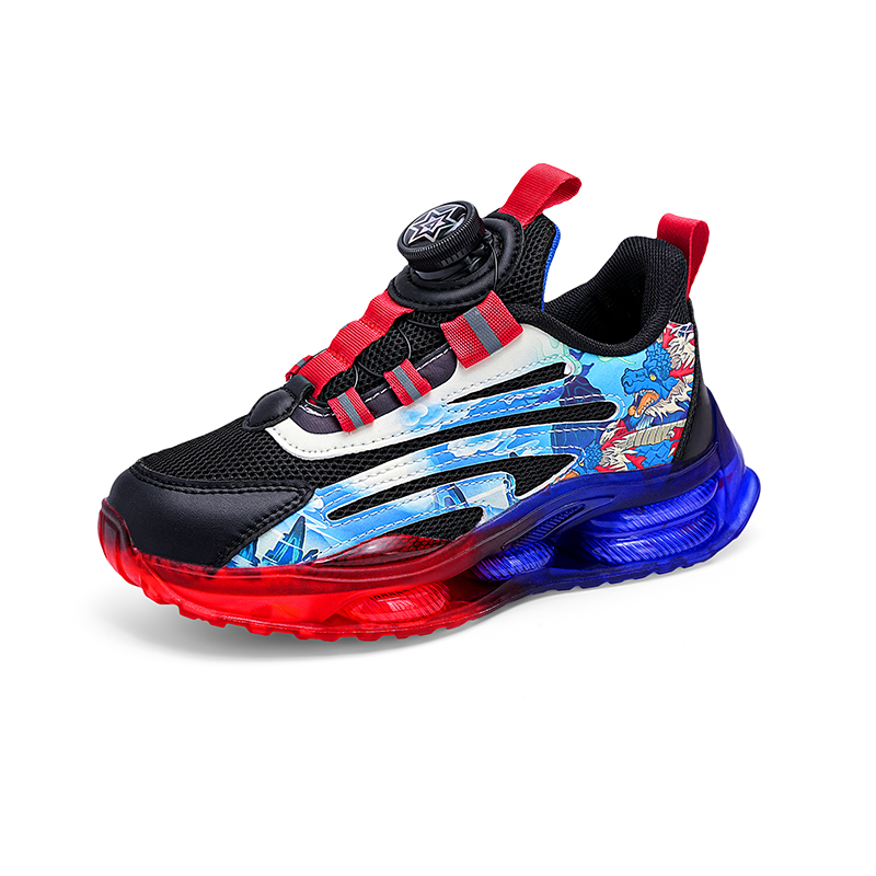 Кроссовки для бега с низким верхом, противоскользящие, с амортизацией ударов и износостойкие для детей KUPE, черный/синий
Кроссовки для бега с низким верхом, противоскользящие, с амортизацией ударов и износостойкие для детей KUPE, черный/синий