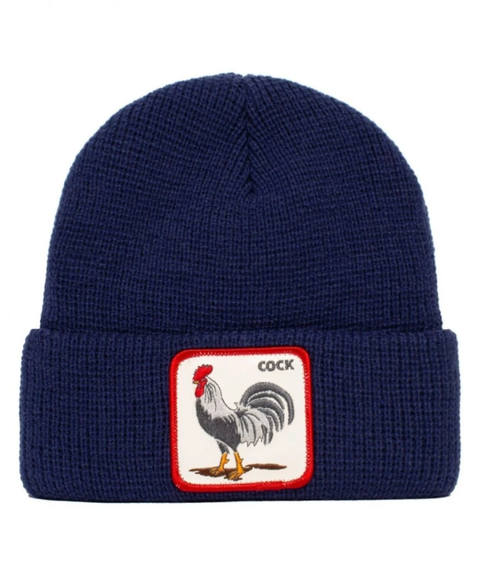 Синяя шапка-бини "Скотный двор" Goorin Bros, синий
Синяя шапка-бини "Скотный двор" Goorin Bros, синий