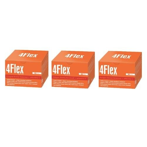 4Flex, Биологически активная добавка с витаминами, 3 х 30 пакетиков 
4Flex, Биологически активная добавка с витаминами, 3 х 30 пакетиков
