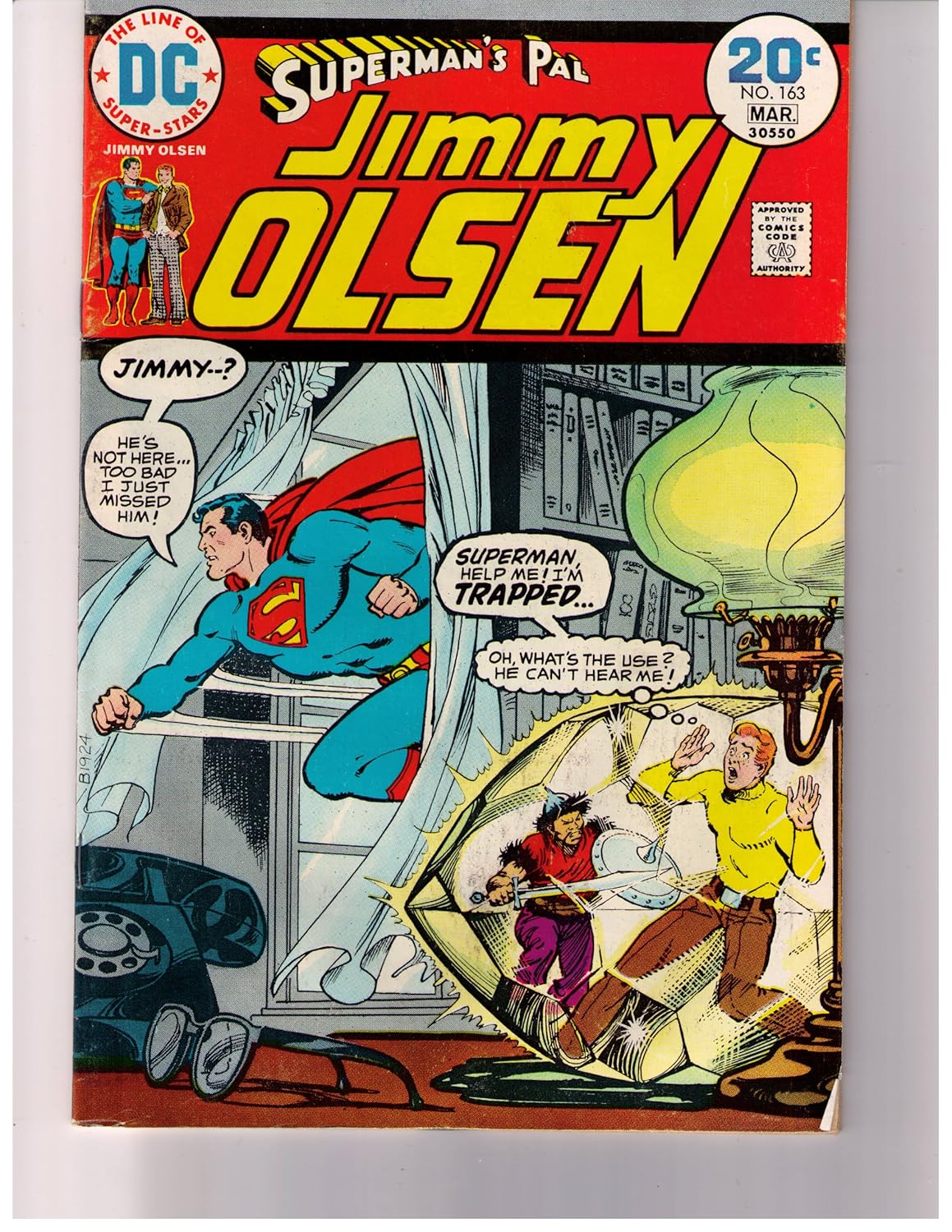 Superman's Pal Jimmy Olsen, Vol 21 #163 (DC Comics)
Superman's Pal Jimmy Olsen, Vol 21 #163 (DC Comics)