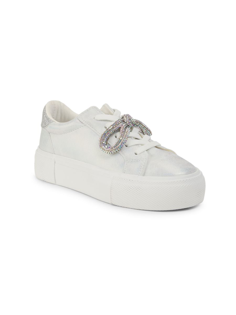 Кроссовки с бантом для девочек BCBGeneration, серебряный
Кроссовки с бантом для девочек BCBGeneration, серебряный