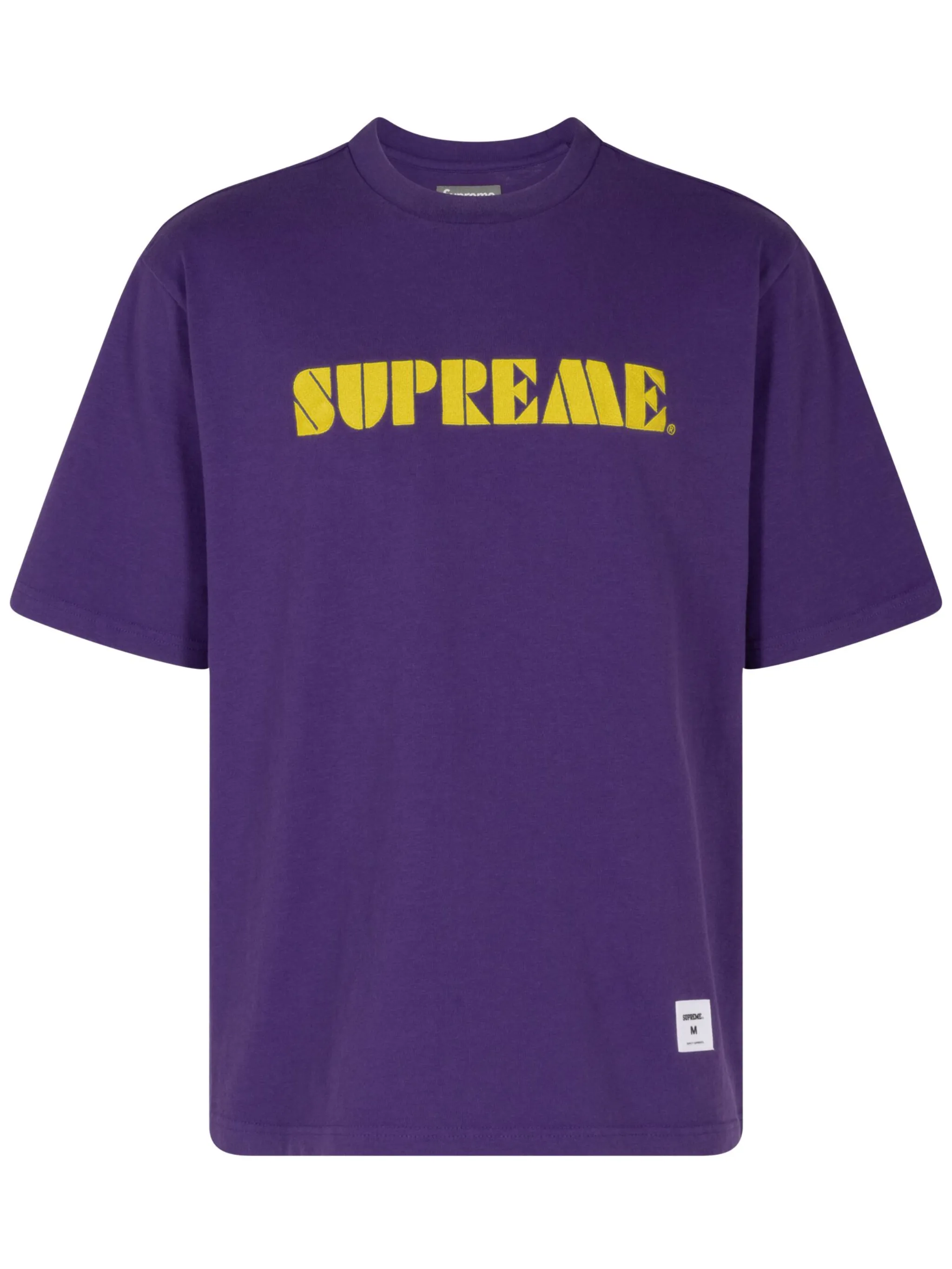 Футболка с вышивкой Supreme, фиолетовый
Футболка с вышивкой Supreme, фиолетовый