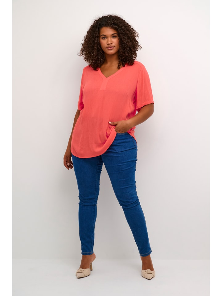 Блузка с короткими рукавами KCami, стандартный крой, цвет Cayenne KAFFE curve
Блузка с короткими рукавами KCami, стандартный крой, цвет Cayenne KAFFE curve