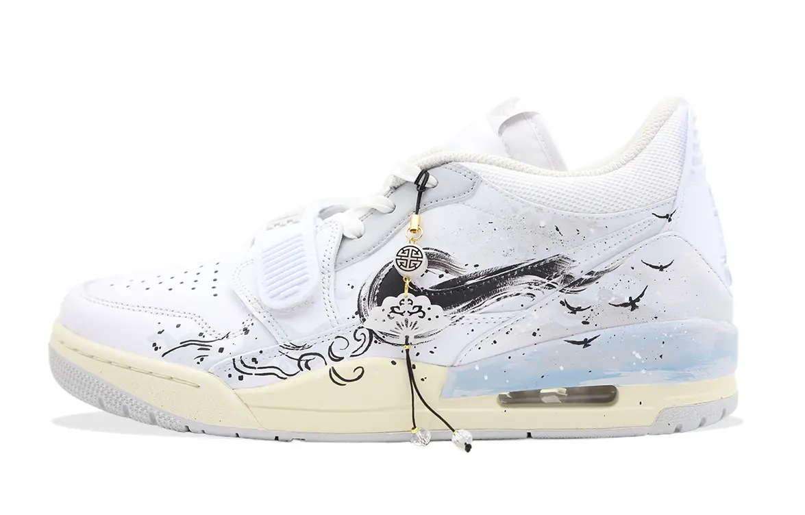 Jordan Легаси 312 противоскользящие износостойкие низкие винтажные баскетбольные кроссовки мужские черно-белые, цвет Black White
Jordan Легаси 312 противоскользящие износостойкие низкие винтажные баскетбольные кроссовки мужские черно-белые, цвет Black White