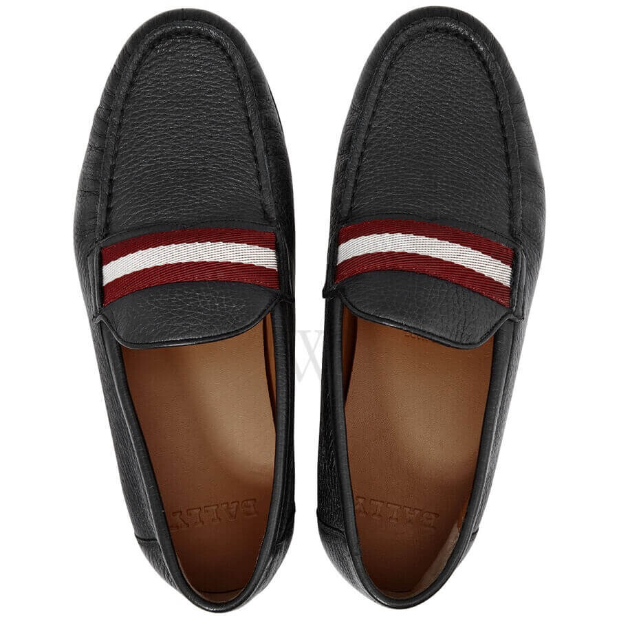 Мужские черные кожаные лоферы Bally Crokett 6228362, мультиколор
Мужские черные кожаные лоферы Bally Crokett 6228362, мультиколор