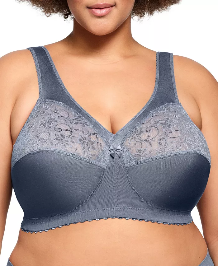 Женский бюстгальтер MagicLift Original без косточек для полной фигуры больших размеров 1000 Glamorise, серый
Женский бюстгальтер MagicLift Original без косточек для полной фигуры больших размеров 1000 Glamorise, серый