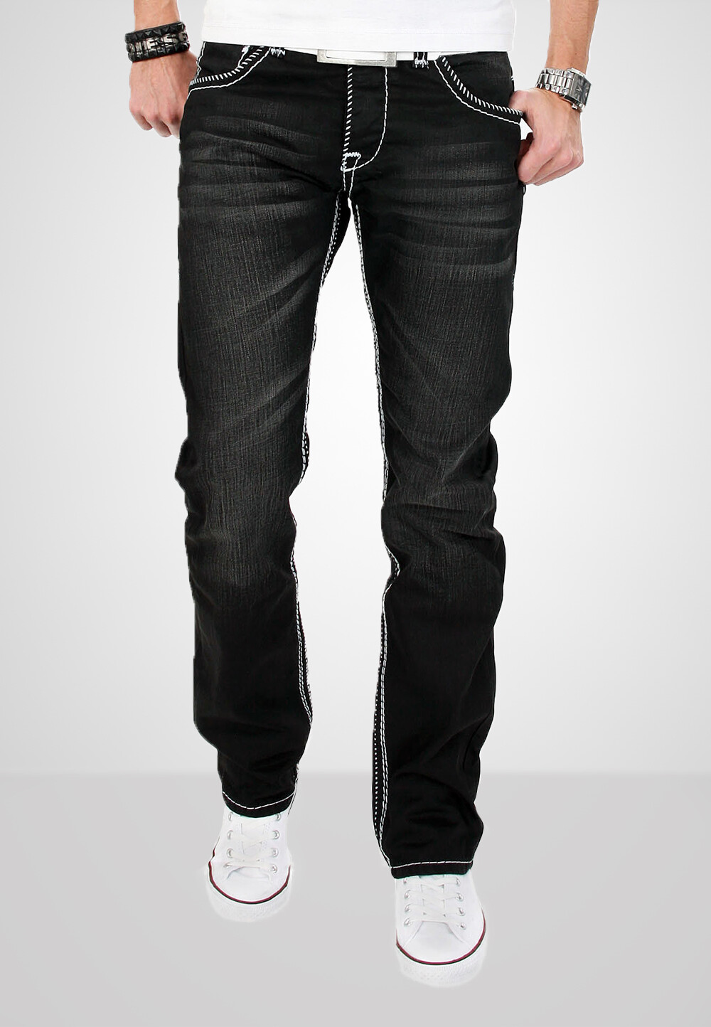 Джинсы Alessandro Salvarini AS 001, черный
Джинсы Alessandro Salvarini AS 001, черный