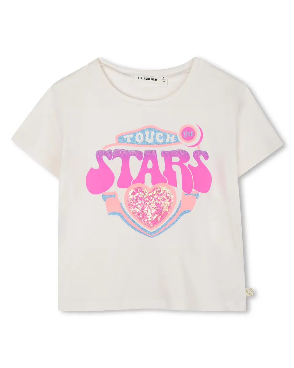 Детская футболка 100% хлопок с коротким рукавом Billieblush, цвет Crudo
Детская футболка 100% хлопок с коротким рукавом Billieblush, цвет Crudo