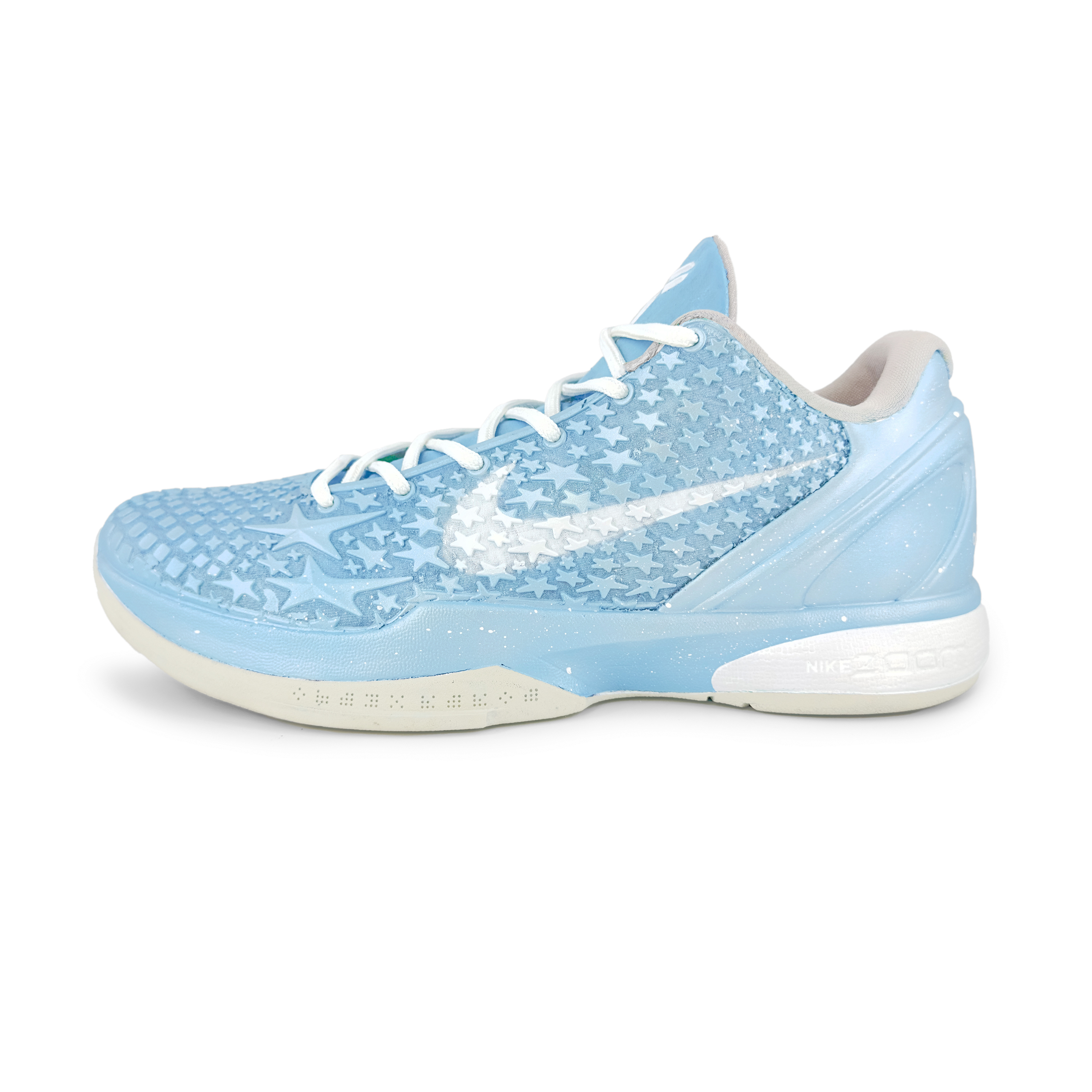 Nike Баскетбольные кроссовки Zoom Kobe 6 с амортизацией, износостойкие, низкие, мужские, серебристо-синие
Nike Баскетбольные кроссовки Zoom Kobe 6 с амортизацией, износостойкие, низкие, мужские, серебристо-синие