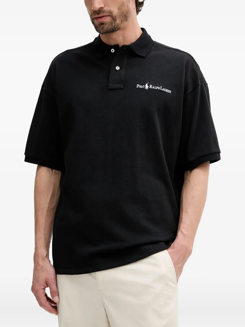 Рубашка поло с вышитым логотипом POLO RALPH LAUREN, черный
Рубашка поло с вышитым логотипом POLO RALPH LAUREN, черный