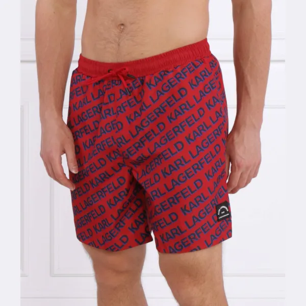 Купальные шорты стандартного кроя Karl Lagerfeld, красный 
Купальные шорты стандартного кроя Karl Lagerfeld, красный
