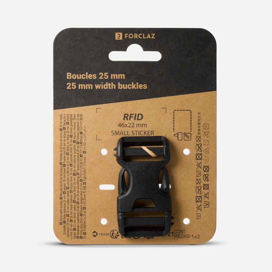 DECATHLON Пряжка Double Pinlock - запасная часть для рюкзака с ремешком 25 мм
DECATHLON Пряжка Double Pinlock - запасная часть для рюкзака с ремешком 25 мм