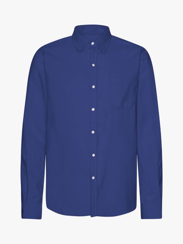 Органическая хлопковая фланелевая рубашка Regular Fit Colorful Standard, Marine Blue
Органическая хлопковая фланелевая рубашка Regular Fit Colorful Standard, Marine Blue