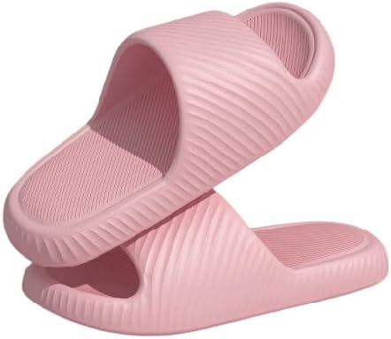 Шлепанцы Cloud для женщин и мужчин, EVA, противоскользящие, супер мягкие, быстросохнущие, для душа, ванной, массажные, домашние, для улицы и дома Bydzkj, розовый
Шлепанцы Cloud для женщин и мужчин, EVA, противоскользящие, супер мягкие, быстросохнущие, для душа, ванной, массажные, домашние, для улицы и дома Bydzkj, розовый