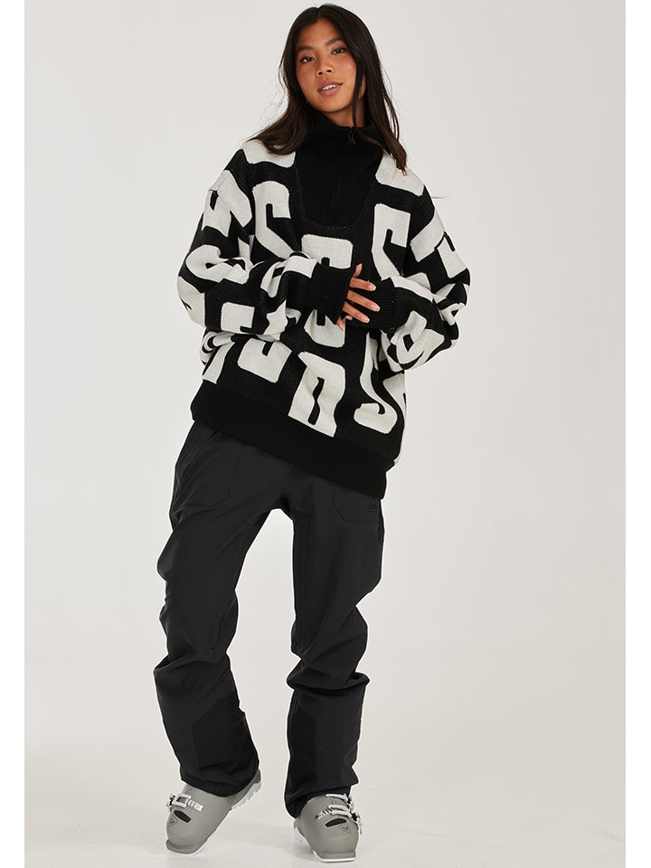 SOS Флисовый пуловер "Вербье" в черно-белом цвете
SOS Флисовый пуловер "Вербье" в черно-белом цвете