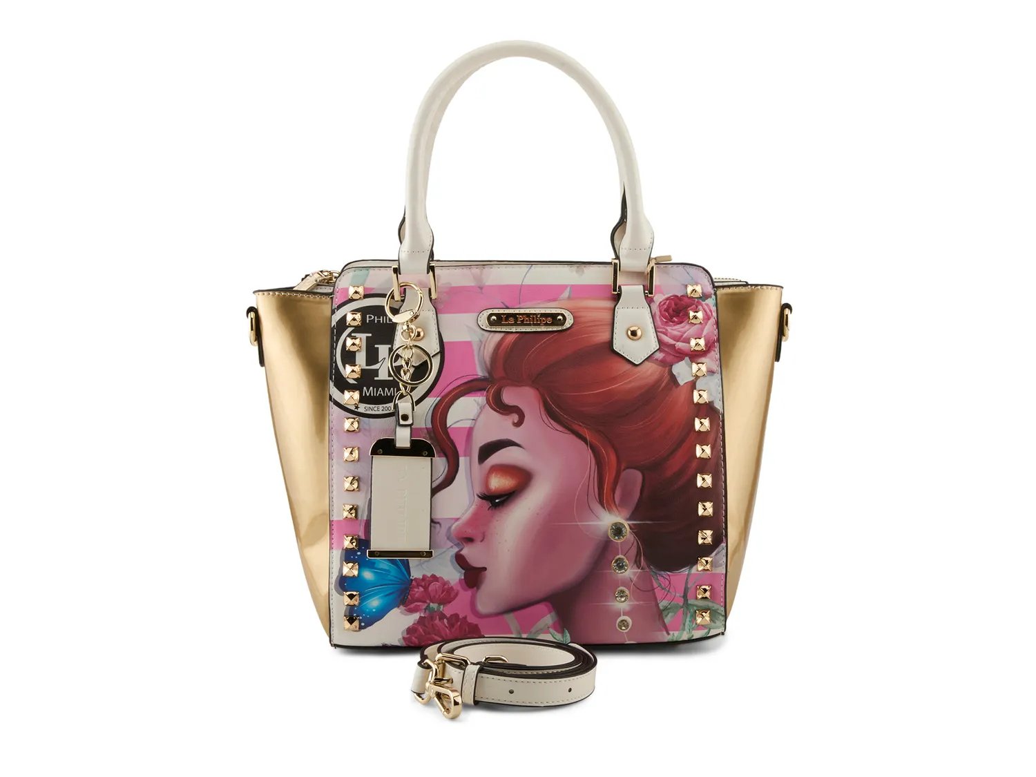 Сумка-тоут La Philipe Pink In Beauty Trapeze Tote, белый
Сумка-тоут La Philipe Pink In Beauty Trapeze Tote, белый