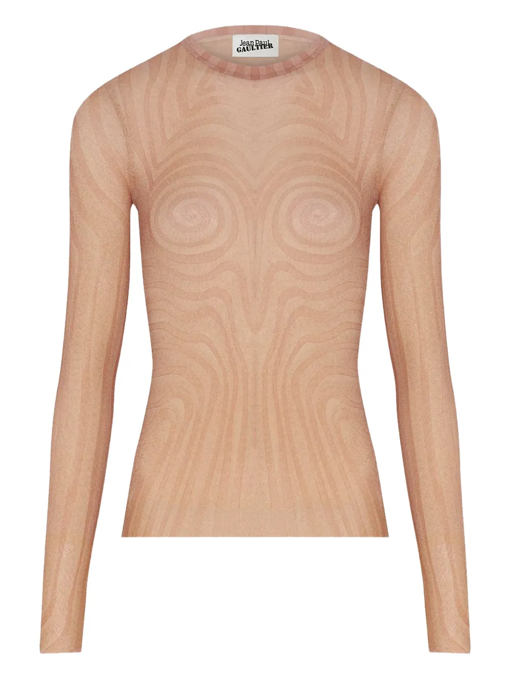 Топ с принтом Jean Paul Gaultier, нейтральный
Топ с принтом Jean Paul Gaultier, нейтральный