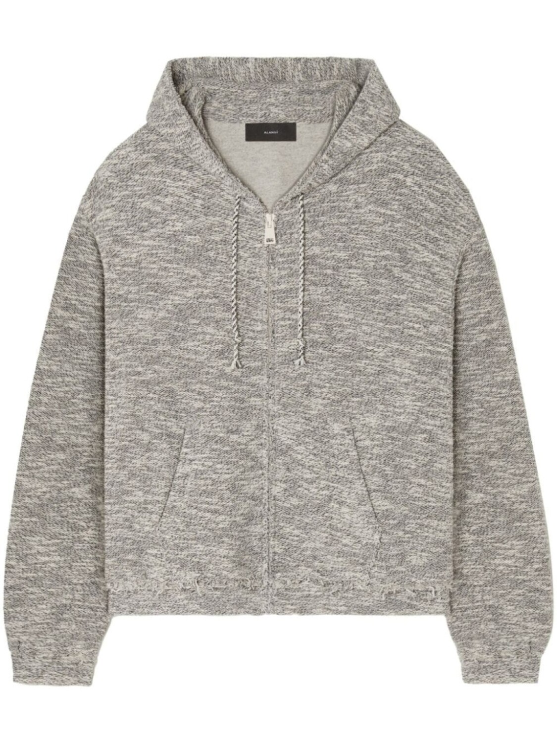 Alanui худи B&W Mouline на молнии, черный
Alanui худи B&W Mouline на молнии, черный