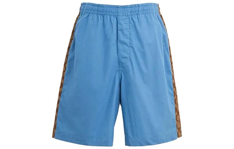 Повседневные шорты мужские небесно-голубые Coach, голубой
Повседневные шорты мужские небесно-голубые Coach, голубой