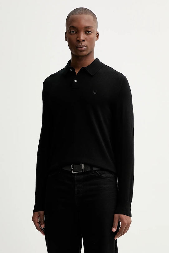 Шерстяной свитер Calvin Klein, черный
Шерстяной свитер Calvin Klein, черный