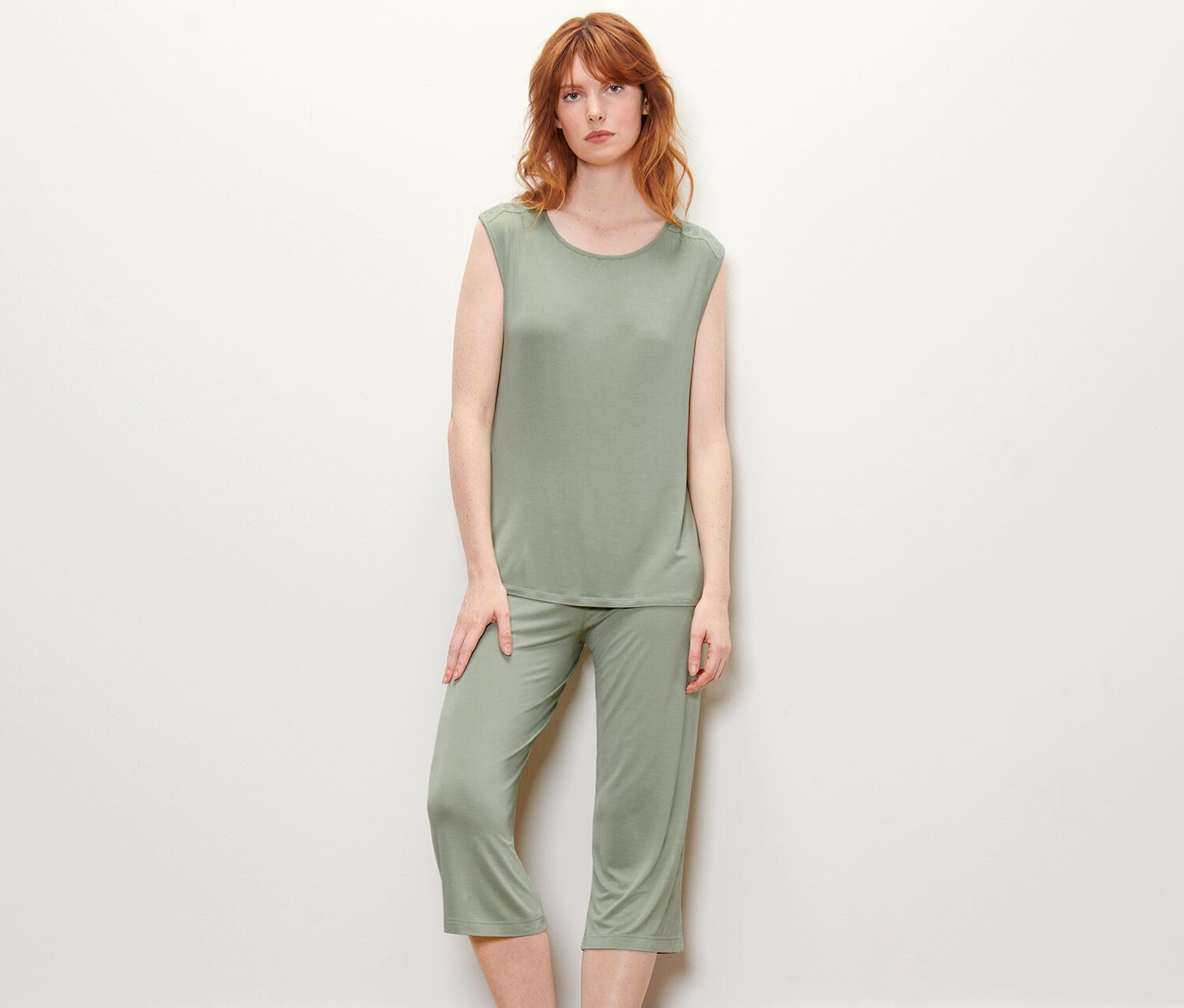 Пижама Tchibo, зеленый шалфей
Пижама Tchibo, зеленый шалфей