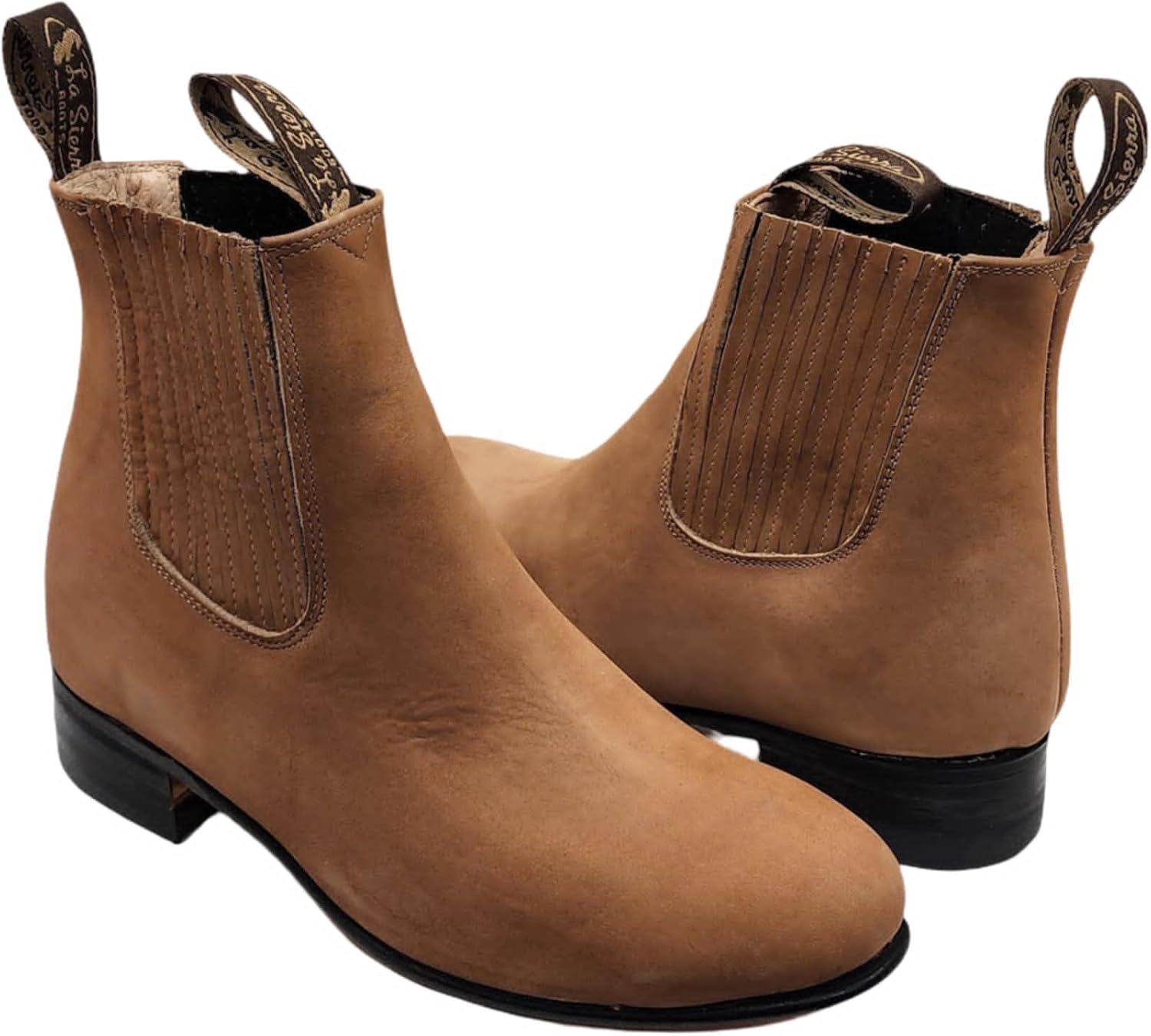 Ботинки выше щиколотки Dona Michi Charro из натуральной замши. Традиционные мексиканские ботинки Charro из кожи нубук, Arena
Ботинки выше щиколотки Dona Michi Charro из натуральной замши. Традиционные мексиканские ботинки Charro из кожи нубук, Arena