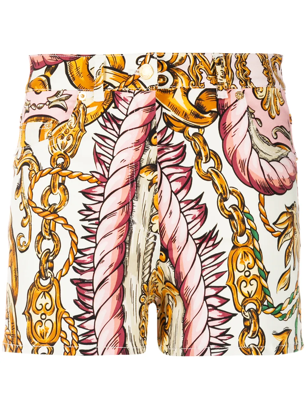 Шорты с принтом Moschino, розовый 
Шорты с принтом Moschino, розовый