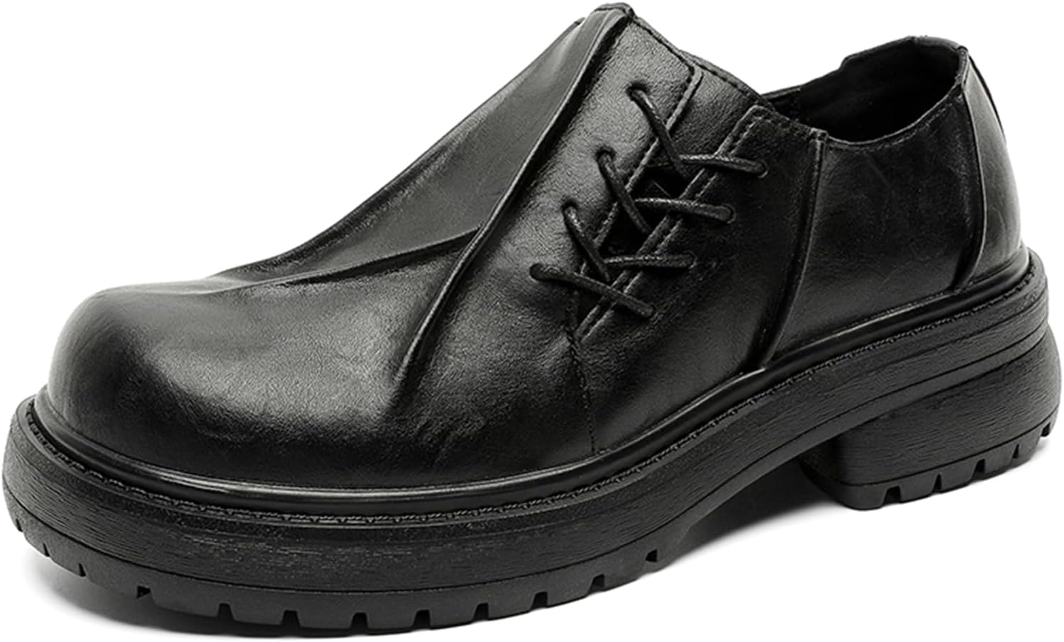 Мужские кожаные оксфорды на шнуровке с массивной платформой, классические туфли с округлым носком, противоскользящей подошвой, винтажного стиля, с мягкой стелькой, удобные дерби для работы, офиса, свадеб и официальных мероприятий Tixewsjh, черны...
Мужские кожаные оксфорды на шнуровке с массивной платформой, классические туфли с округлым носком, противоскользящей подошвой, винтажного стиля, с мягкой стелькой, удобные дерби для работы, офиса, свадеб и официальных мероприятий Tixewsjh, черны...