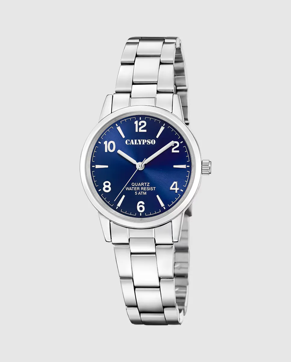 K5859/3 Базовые женские часы из серебристой стали Calypso, серебрянный
K5859/3 Базовые женские часы из серебристой стали Calypso, серебрянный