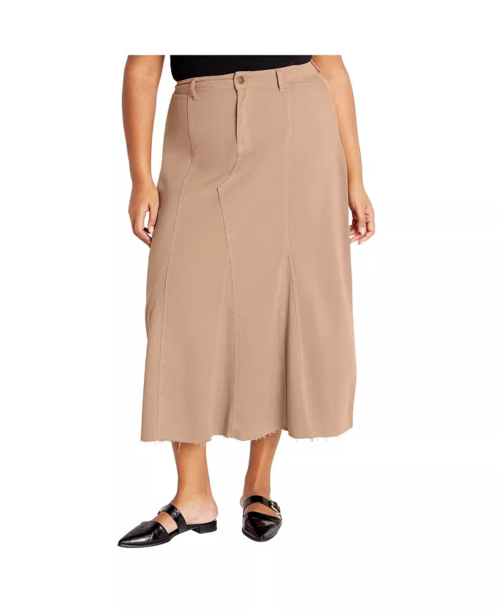 Юбка Laylo больших размеров CITY CHIC, коричневый
Юбка Laylo больших размеров CITY CHIC, коричневый