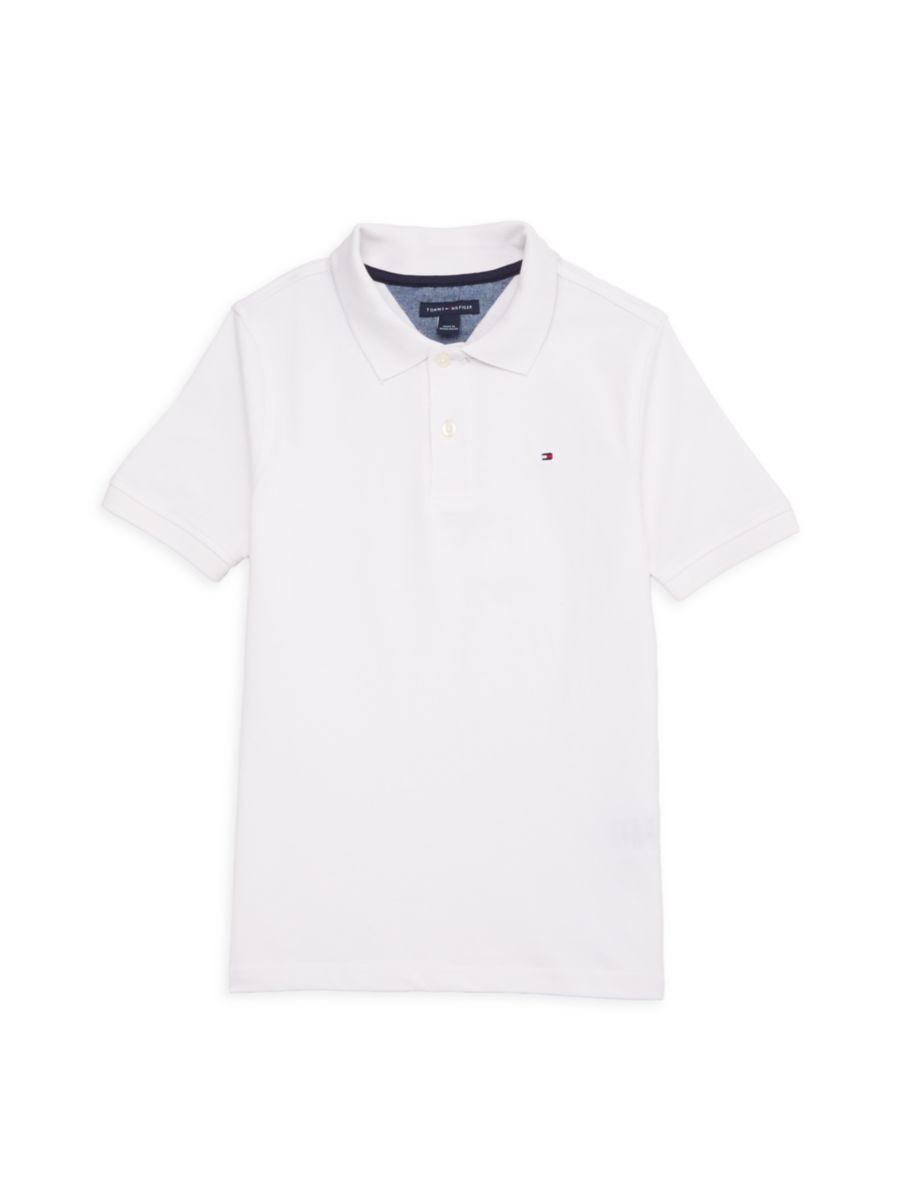 Поло Ivy Cotton для мальчиков Tommy Hilfiger, цвет Bright White 
Поло Ivy Cotton для мальчиков Tommy Hilfiger, цвет Bright White