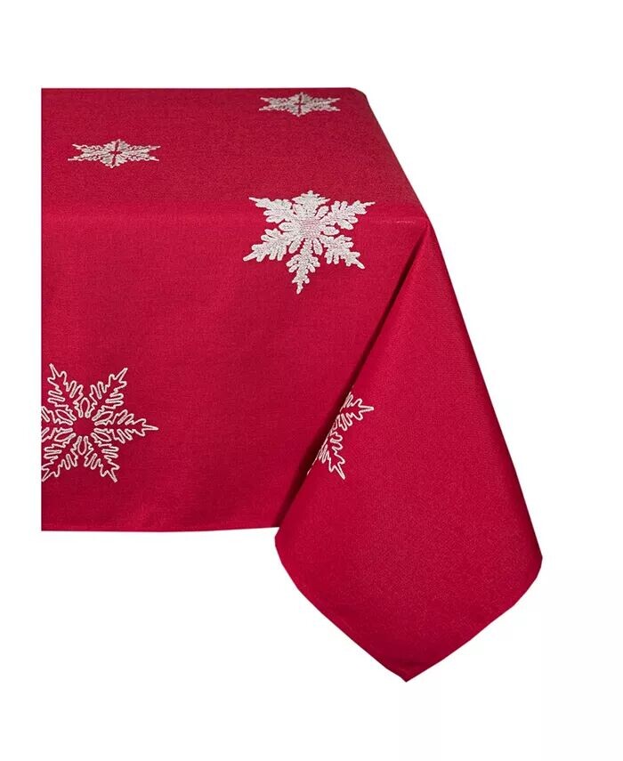 Рождественская скатерть Glisten с вышивкой снежинками, 70 x 144 дюйма Xia Home Fashions, красный
Рождественская скатерть Glisten с вышивкой снежинками, 70 x 144 дюйма Xia Home Fashions, красный