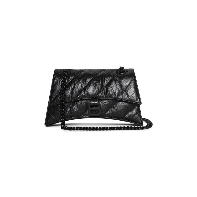 Сумка через плечо Balenciaga Crush Chain Bag, черный
Сумка через плечо Balenciaga Crush Chain Bag, черный