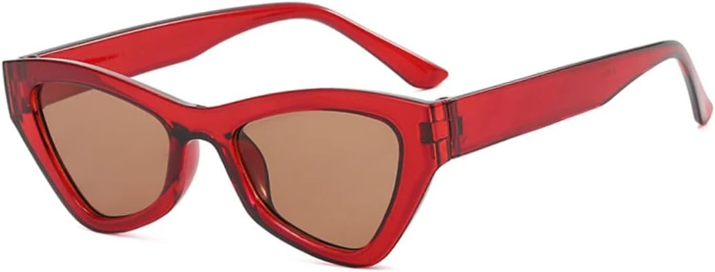 Солнцезащитные очки с защитой от УФ-излучения UV400 | «Кошачий глаз», маленькая оправа | Линзы конфетных цветов для занятий спортом на открытом воздухе и вождения DSVIGF, Claret Red Tea
Солнцезащитные очки с защитой от УФ-излучения UV400 | «Кошачий глаз», маленькая оправа | Линзы конфетных цветов для занятий спортом на открытом воздухе и вождения DSVIGF, Claret Red Tea