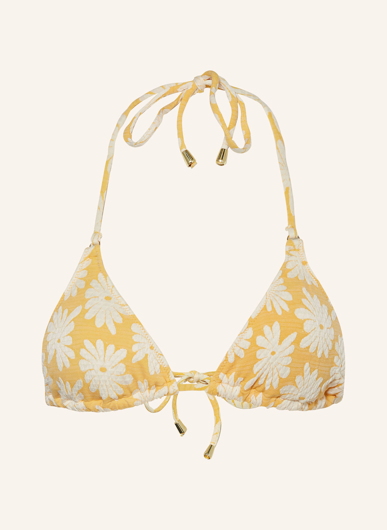 Треугольный верх бикини Mrs & Hugs, желтый
Треугольный верх бикини Mrs & Hugs, желтый