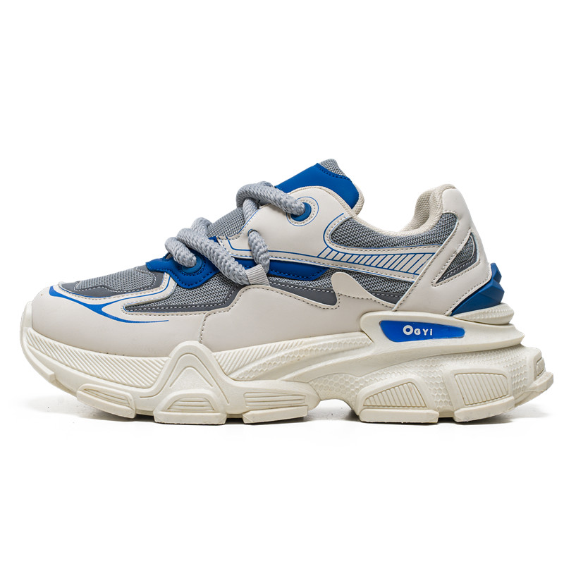 GAISIMA Высокие низкие массивные кроссовки для мужчин бежево-голубые, цвет Beige Blue
GAISIMA Высокие низкие массивные кроссовки для мужчин бежево-голубые, цвет Beige Blue