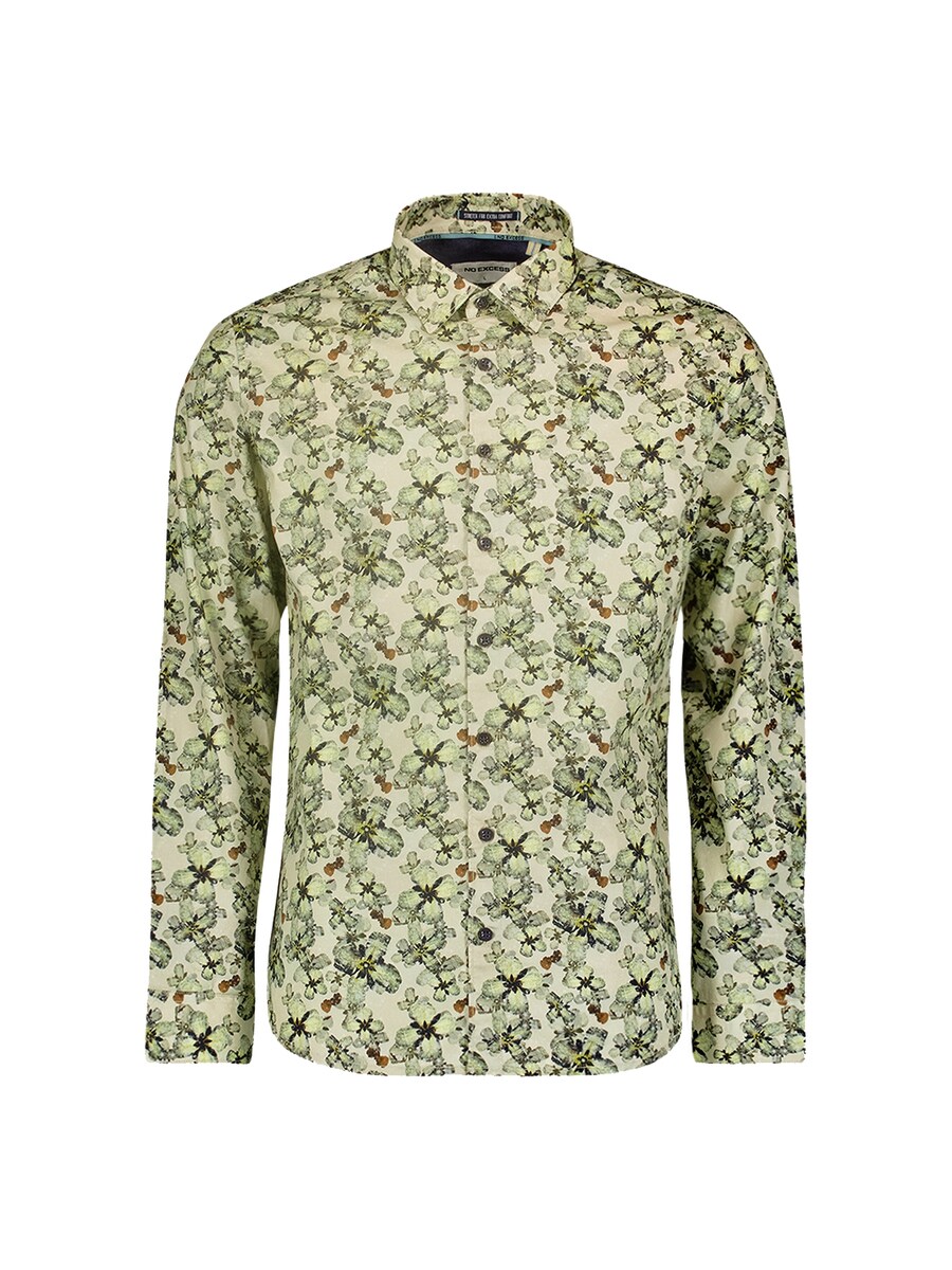 Рубашка на пуговицах классического кроя No Excess, Green
Рубашка на пуговицах классического кроя No Excess, Green