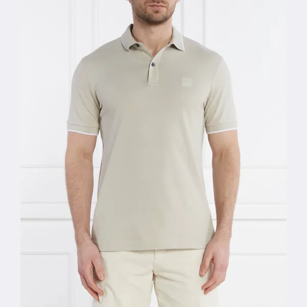 Рубашка-Поло приталенного кроя досада Boss, бежевый
Рубашка-Поло приталенного кроя досада Boss, бежевый