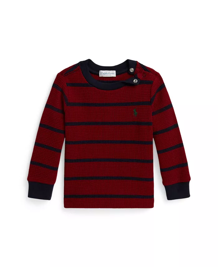 Детская футболка для мальчиков с вафельной вязкой Polo Ralph Lauren, мультиколор
Детская футболка для мальчиков с вафельной вязкой Polo Ralph Lauren, мультиколор