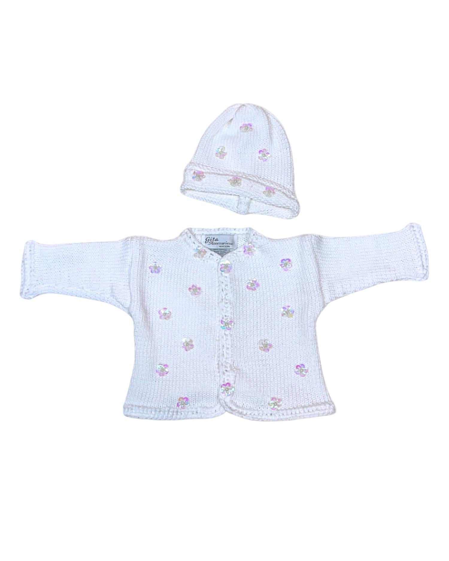 Женский свитер с пайетками и шапочкой белого цвета Gita, белый
Женский свитер с пайетками и шапочкой белого цвета Gita, белый