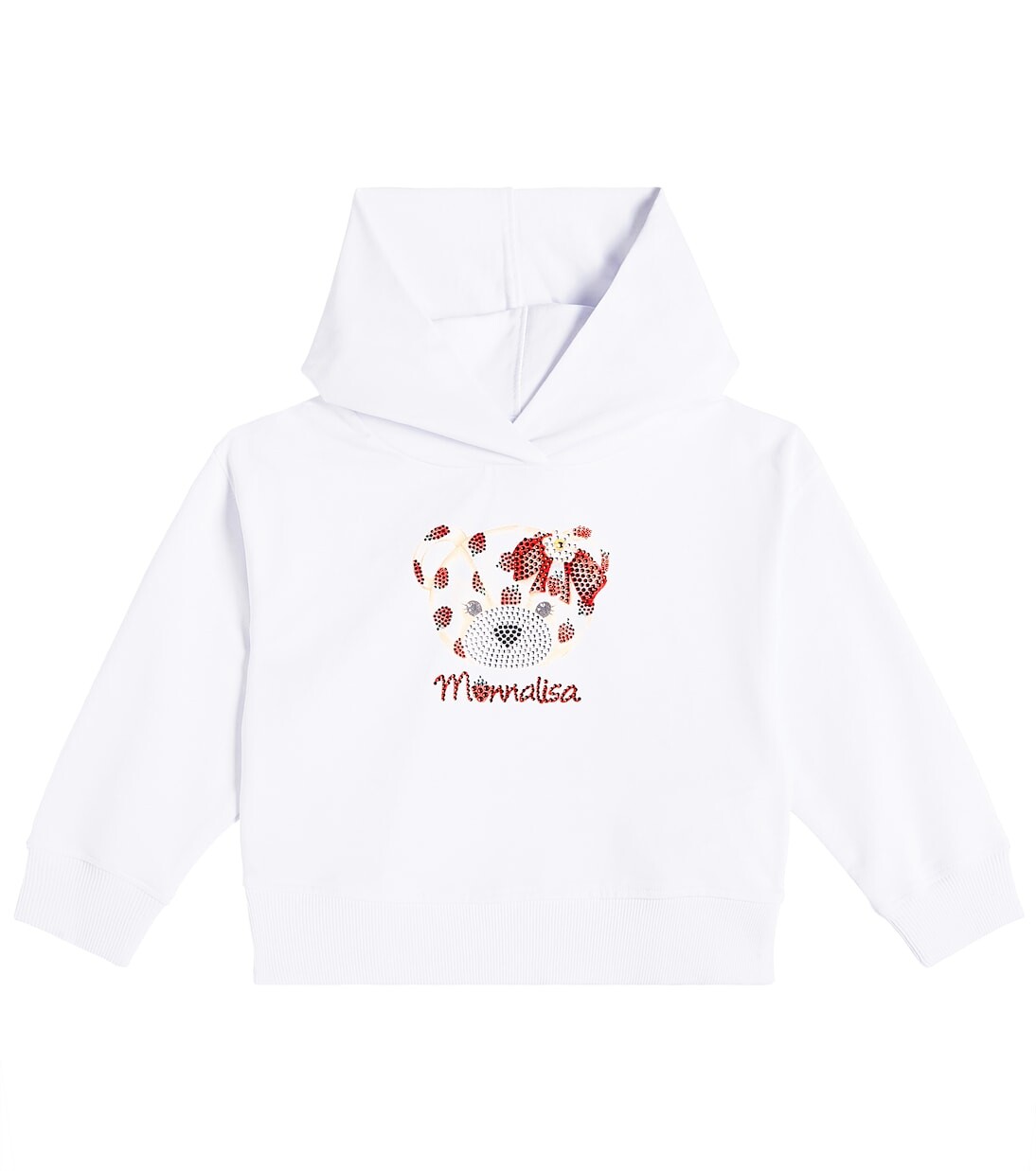 Толстовка из хлопкового джерси с принтом Monnalisa, мультиколор 
Толстовка из хлопкового джерси с принтом Monnalisa, мультиколор