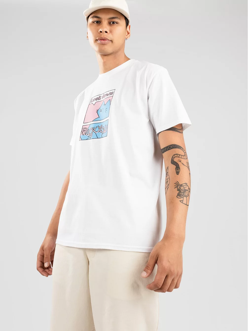 Футболка с пальцами Leon Karssen, белый
Футболка с пальцами Leon Karssen, белый